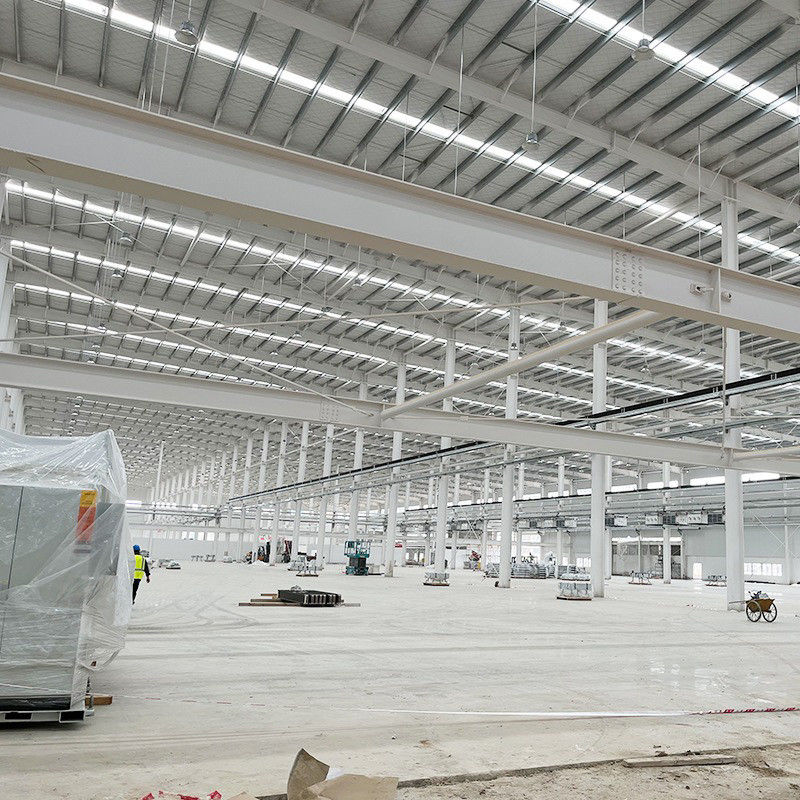 Servicio de desenrollamiento Edificio de estructura de acero con casas modulares prefabricadas y fácil instalación